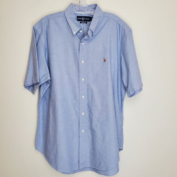 Ralph Lauren classic fit short sleeve button up NWOT - Picture 11 of 11
